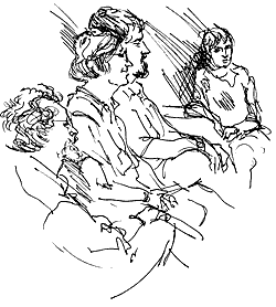 illustration, copyright 1999 Narcissa Voluntad Weatherbee