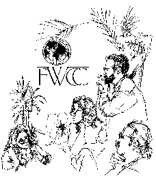 Drawing copyright 1996 by Narcissa Weatherbee, first appeared in the FWCC Newsletter of the America for May 1996 and is used by permission.