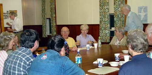 photo of FWCC presentation gathering by Peggy Warner